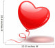 Red Heart Shape Balloon