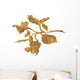 Flower Design Brown