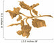 Flower Design Brown