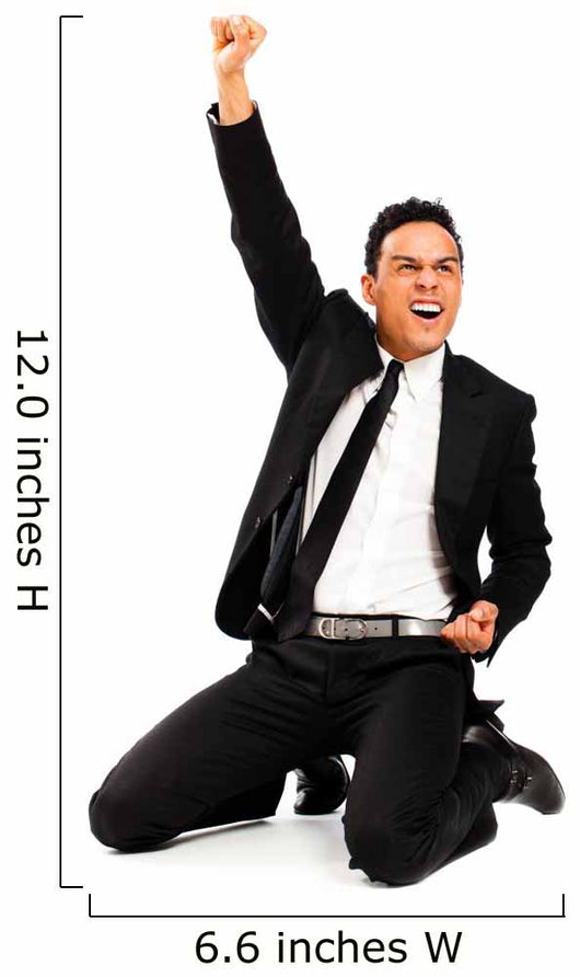 Businessman Victory Pose