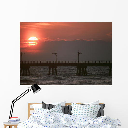 panama city pier Wall Mural