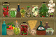 Homemade canned vegetables Wall Mural