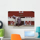Riders Saddle Wall Mural