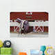Riders Saddle Wall Mural