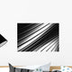 Aluminum abstract silver stripe pattern background Wall Mural