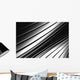 Aluminum abstract silver stripe pattern background Wall Mural