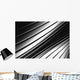 Aluminum abstract silver stripe pattern background Wall Mural