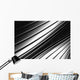 Aluminum abstract silver stripe pattern background Wall Mural