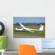 White Plane Wall Mural