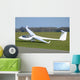 White Plane Wall Mural