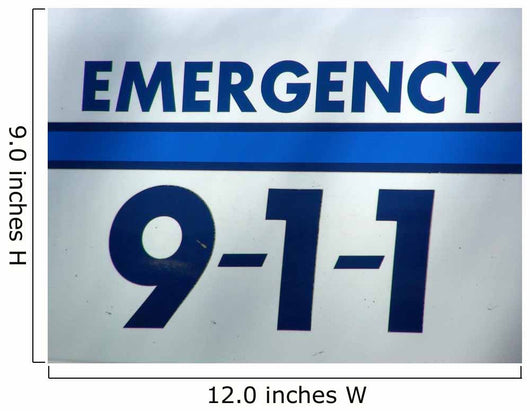Dial 911 Wall Mural