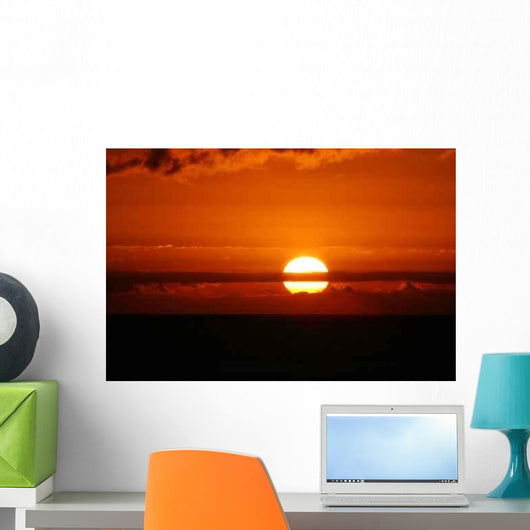 Puesta Sol Con El Wall Decal
