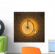 Vintage artistic background with old bicycle. Wall Mural