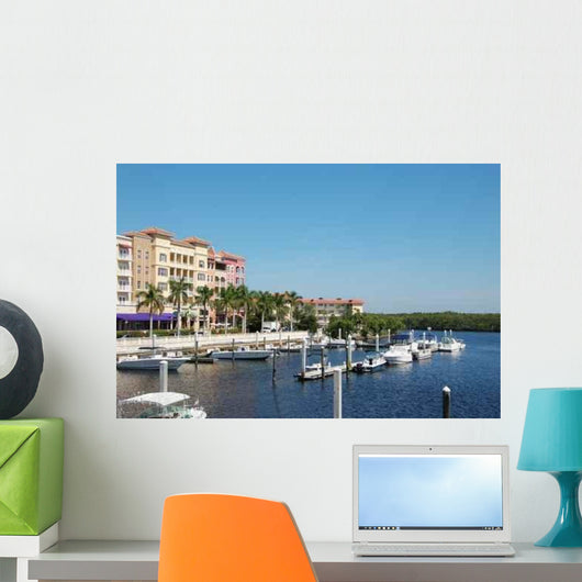 Waterfront Naples Wall Decal