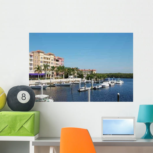Waterfront Naples Wall Decal