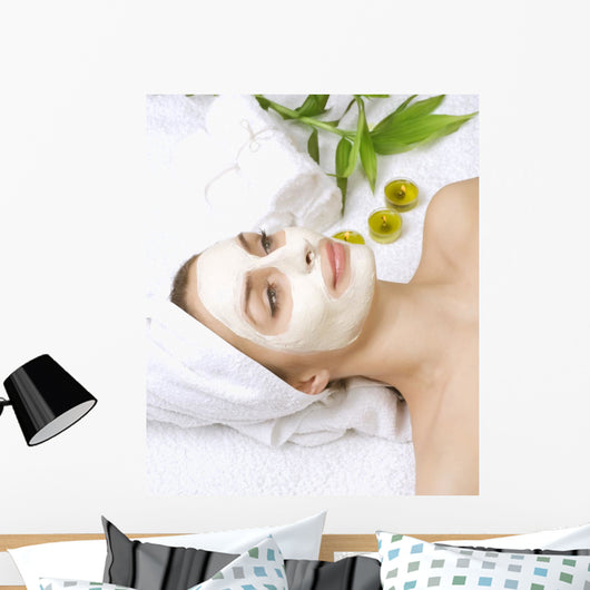 Spa Facial Mask Dayspa Wall Mural