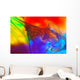 Liquid Rainbow Wall Decal