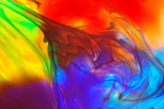 Liquid Rainbow Wall Decal