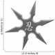Ninja Star Shuriken Wall Decal