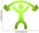 Man Lifting Weight Wall Decal
