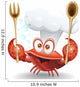 Granchio Chefcrab Cookvector