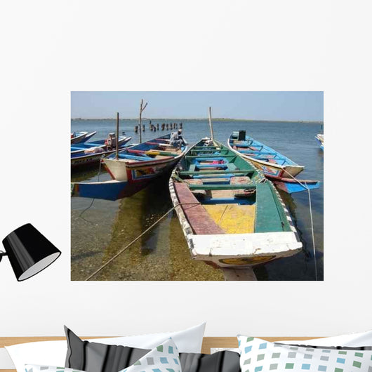 Les Pirogues Wall Decal