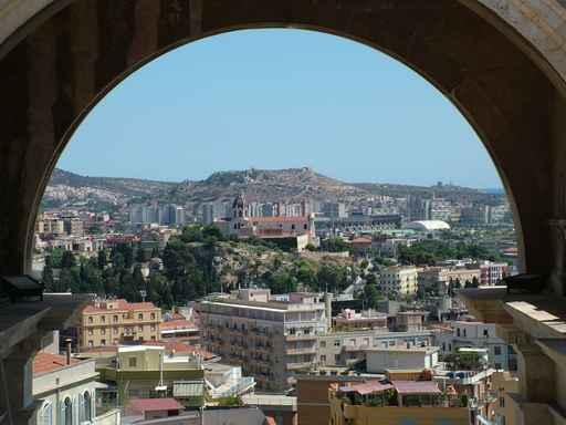 Stadt Cagliari Wall Decal