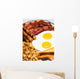 Complete Egg Breakfast (close Portrait View) Wall Mural