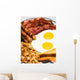 Complete Egg Breakfast (close Portrait View) Wall Mural