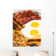 Complete Egg Breakfast (close Portrait View) Wall Mural