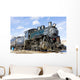 steam locomotive, Alamosa, Colorado, USA Wall Mural