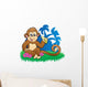 Monkey Eating Banana near
