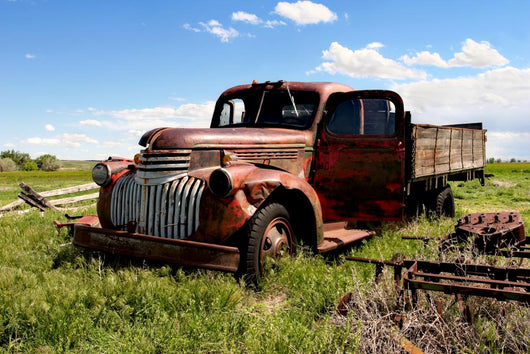 Vintage Farm Truck Wall Mural