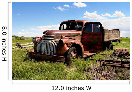 Vintage Farm Truck Wall Mural