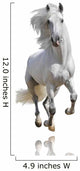 White Horse Isolated Wall Decal