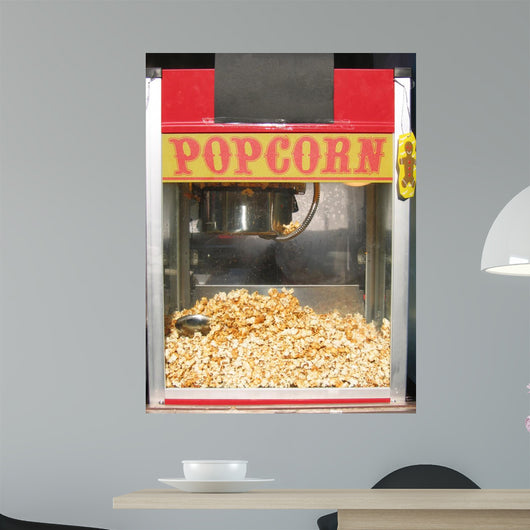 Popcorn Machine Wall Decal