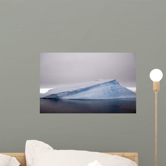 Blue Iceberg Wall Mural