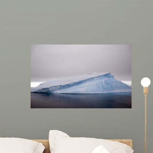 Blue Iceberg Wall Mural