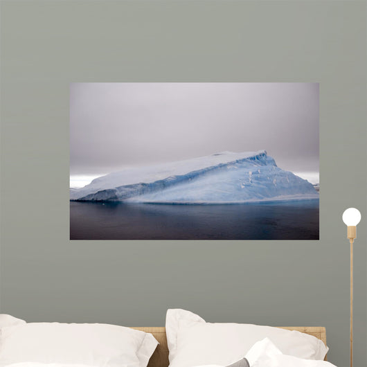 Blue Iceberg Wall Mural