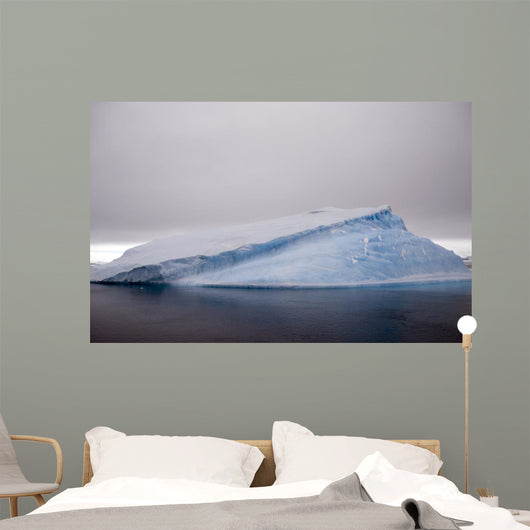 Blue Iceberg Wall Mural
