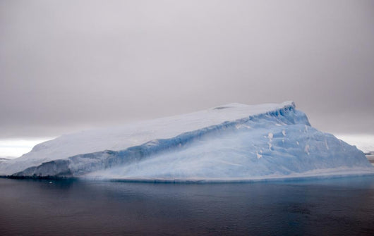 Blue Iceberg Wall Mural