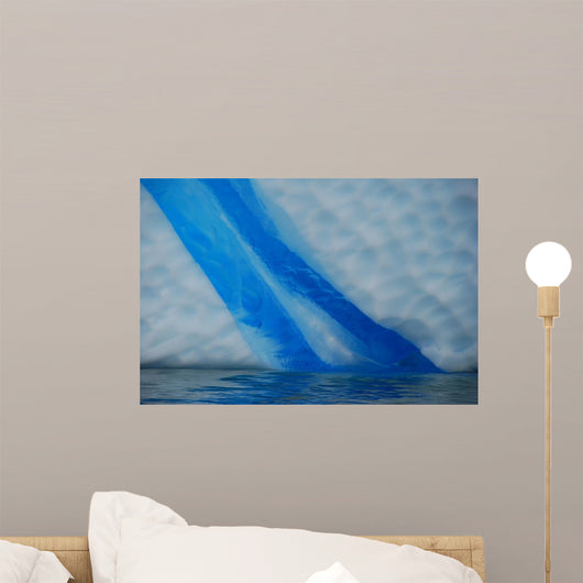 Blue Streak Iceberg Wall Mural