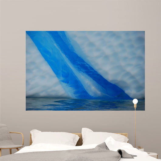 Blue Streak Iceberg Wall Mural