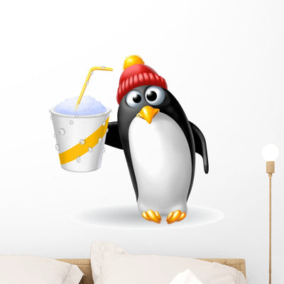 Penguin Grenadine shown on a wall