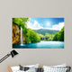 Waterfall Deep Forest