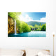 Waterfall Deep Forest