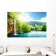Waterfall Deep Forest