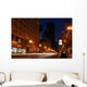 Market St Dusk Wall Decal