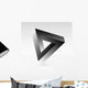 Triangle Optical Illusion Wall Decal
