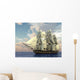 ship in the ocean Wall Mural